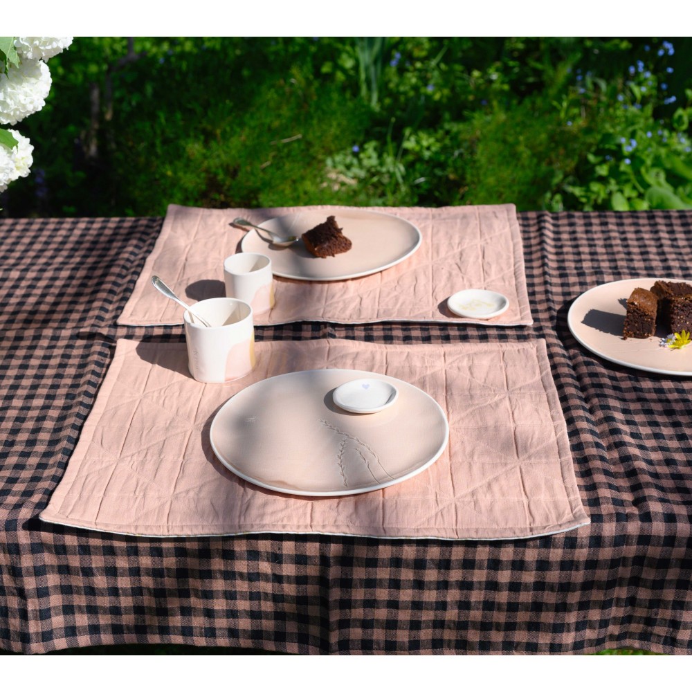 Set de table en jacquard de coton